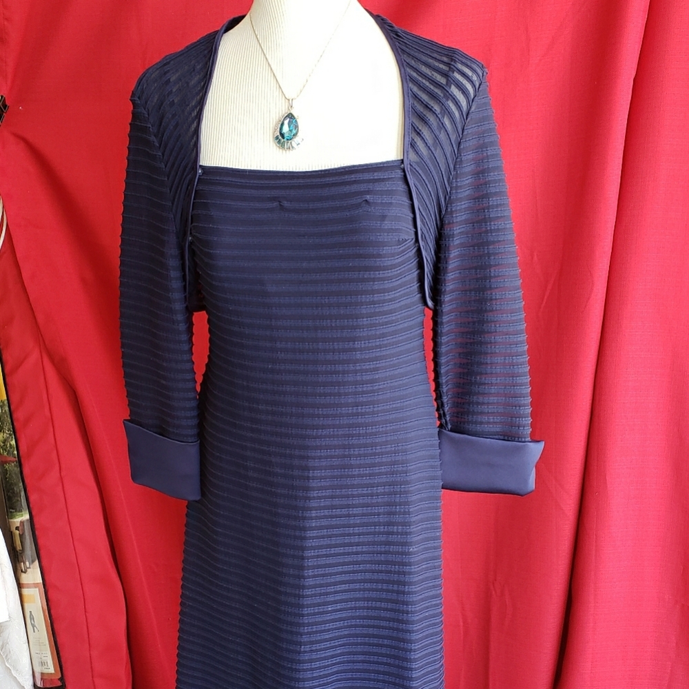 Gown navy blue